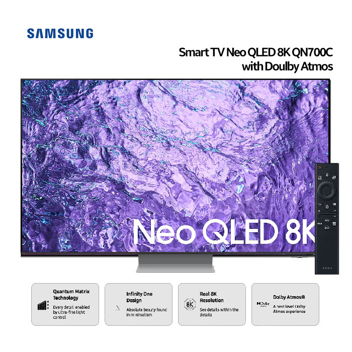 Samsung Smart TV Neo QLED 8K QN700C 55" - 55QN700C | QA55QN700CKXXD